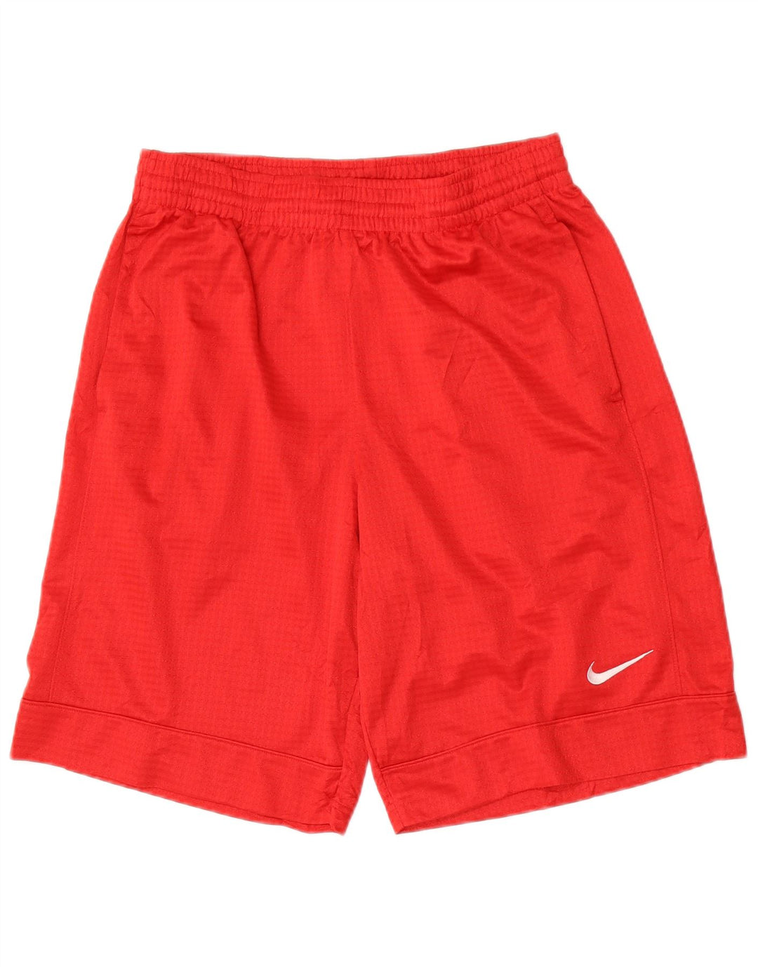 Pantaloncini sportivi Nike da uomo in poliestere rosso medio