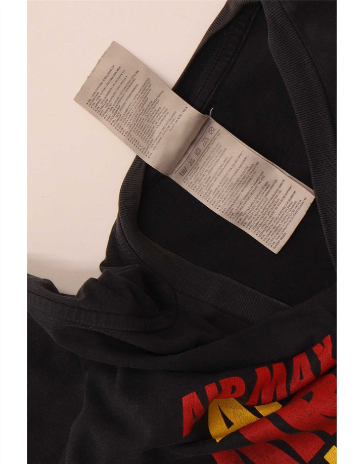 T-shirt grafica da uomo Nike Top XL in cotone nero