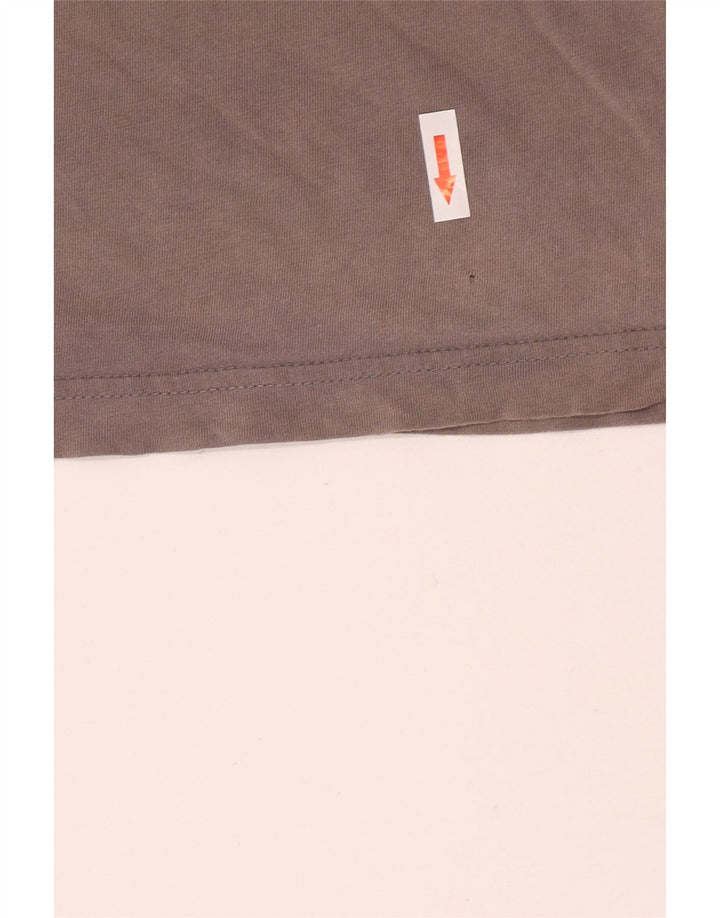 T-shirt da uomo Puma Top Small in cotone grigio