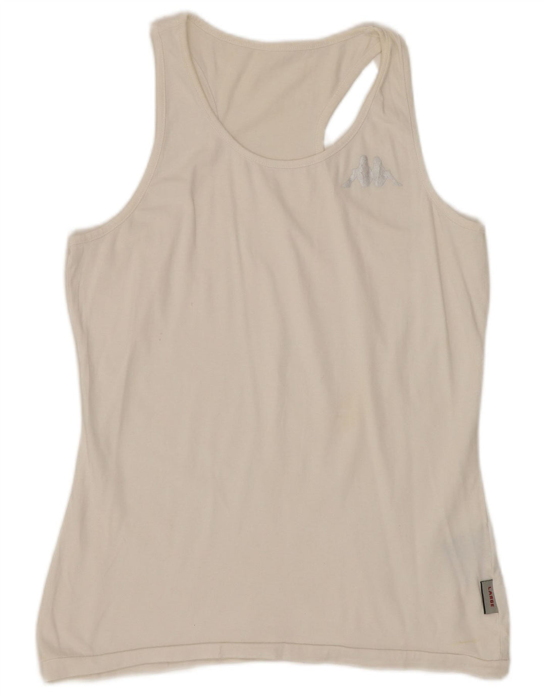 Canotta da donna KAPPA UK 14 grande cotone bianco