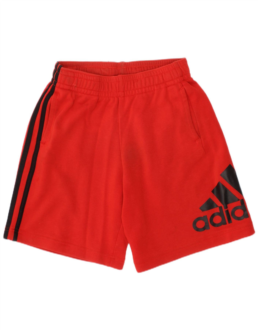 Pantaloncini sportivi Adidas Graphic da ragazzo 9-10 anni rossi