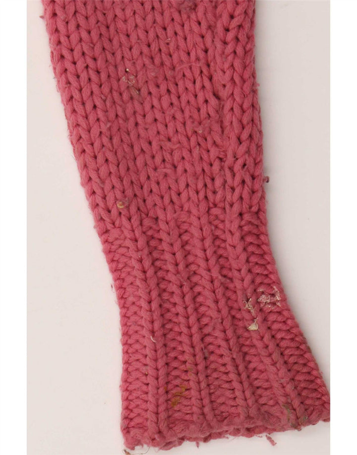 Maglione cardigan vestibilità regolare da donna Marks & Spencer UK 8/10 piccolo rosa