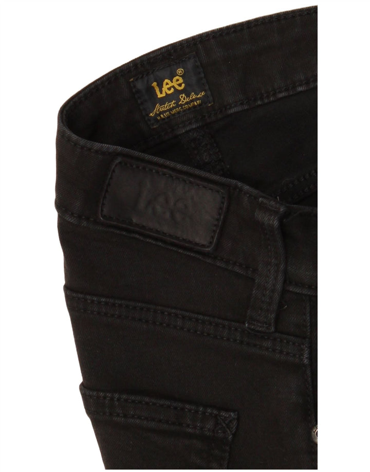 Jeans dritti da donna Lee W26 L28 neri