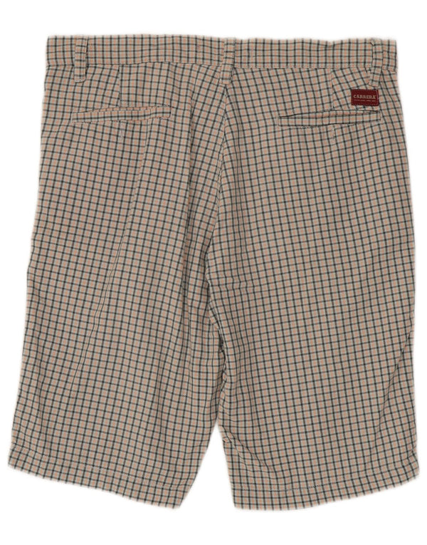 Pantaloncini chino da uomo Carrera IT 50 Large W34 cotone a quadretti multicolore