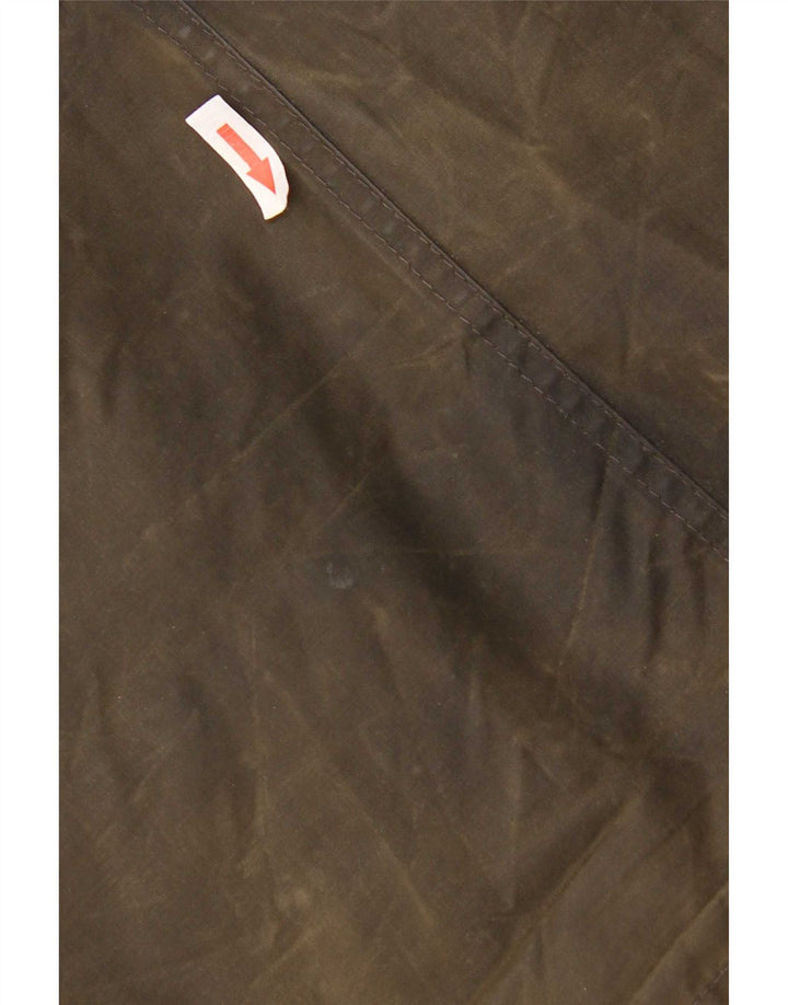 Giacca da uomo in cotone cerato Barbour UK 38 Cotone kaki medio