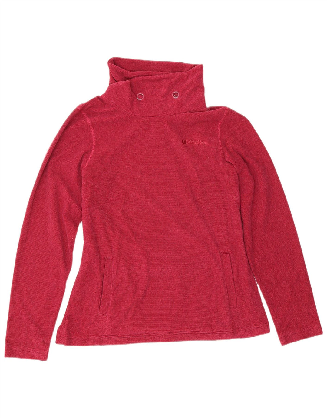 Maglione in pile da donna Mountain Warehouse UK 12 Medium Rosso Poliestere