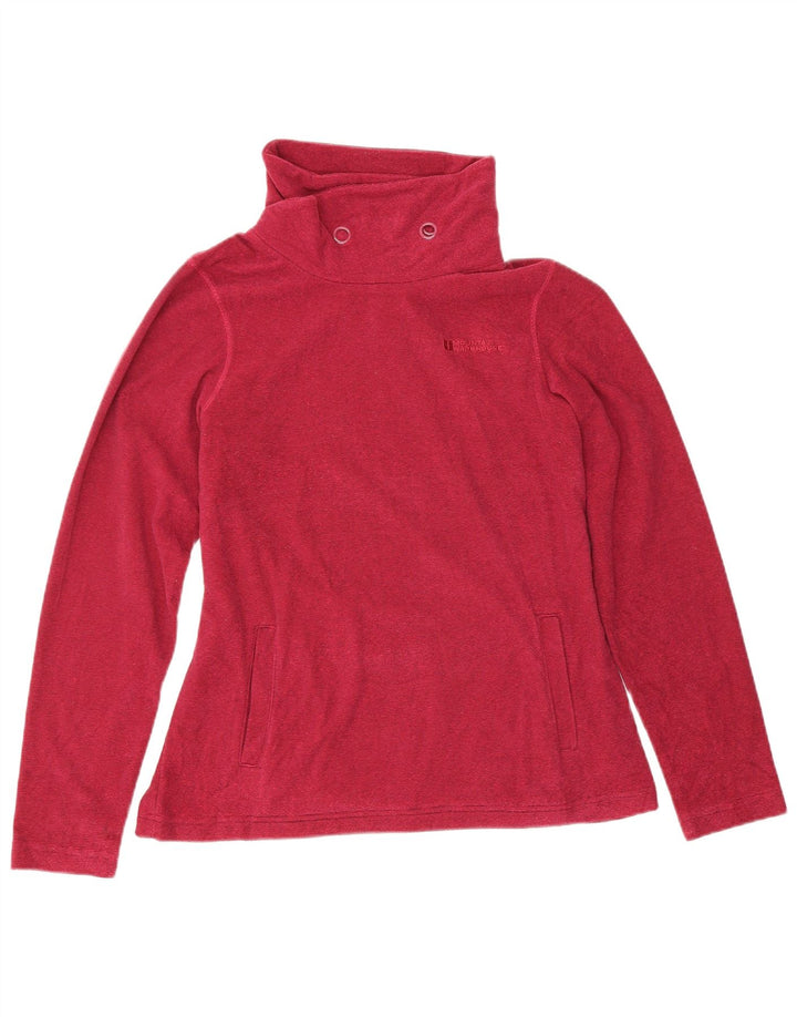 Maglione in pile da donna Mountain Warehouse UK 12 Medium Rosso Poliestere