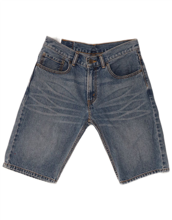 Levi's Ragazzi 505 Pantaloncini di jeans 15-16 anni W28 Blu Cotone