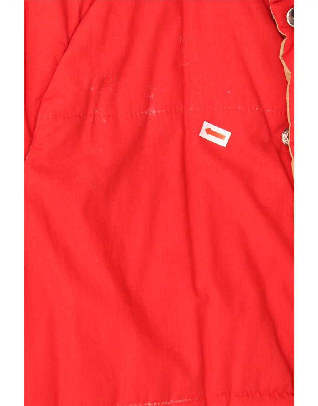 VAUDE Mens Padded Jacket UK 36 Small Red Polyester Vintage Vaude and Second-Hand Vaude from Messina Hembry 