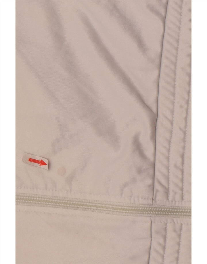 Giacca da ginnastica da uomo Fila 2XL poliestere a righe bianche