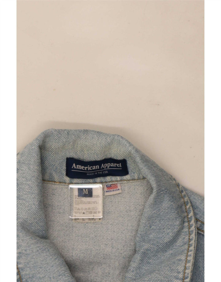 Giacca di jeans da uomo American Apparel UK 38 Cotone blu medio