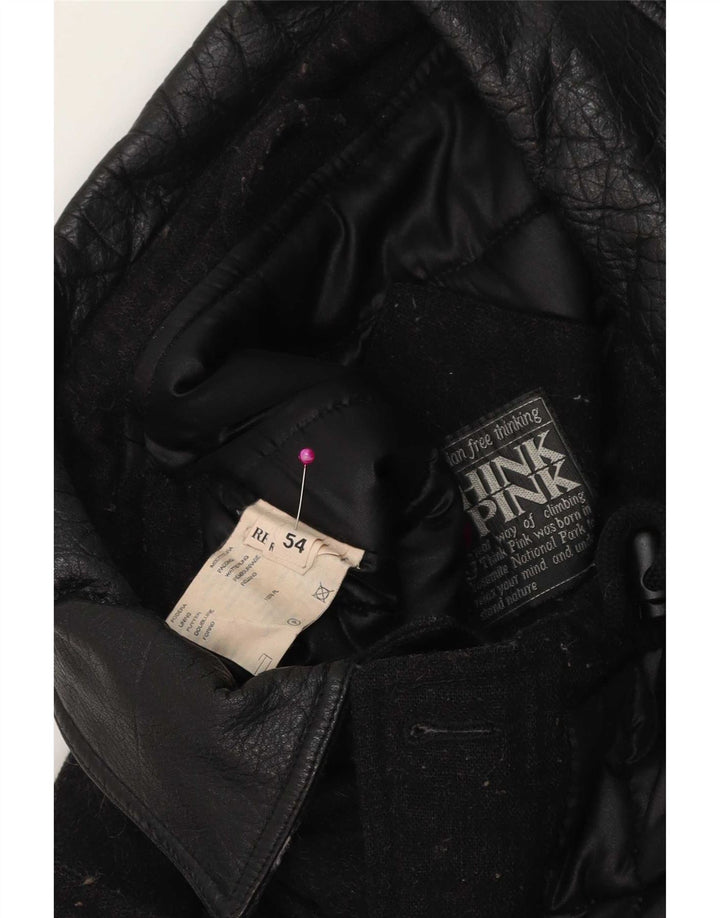Giacca a vento da uomo Think Pink IT 54 2XL Lana nera