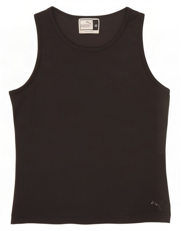 Canotta da donna Puma UK 10 piccola nera in poliestere