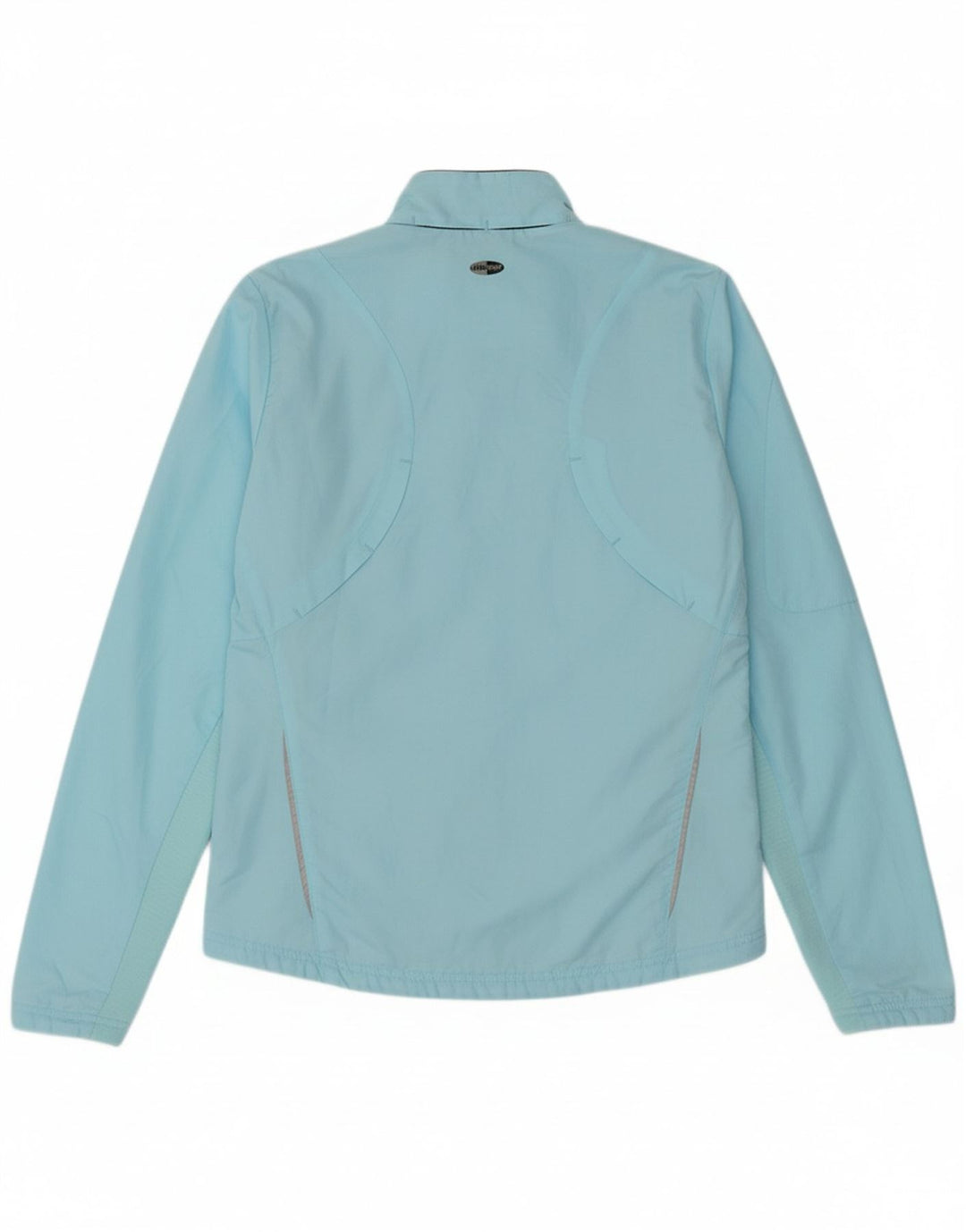 ADIDAS Womens Clima Proof Tracksuit Top Jacket UK 10 Small  Blue Polyester