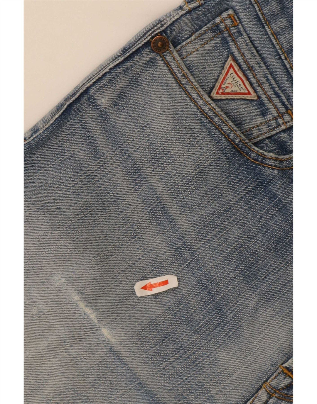 Jeans dritti da uomo Guess W32 L29 cotone blu
