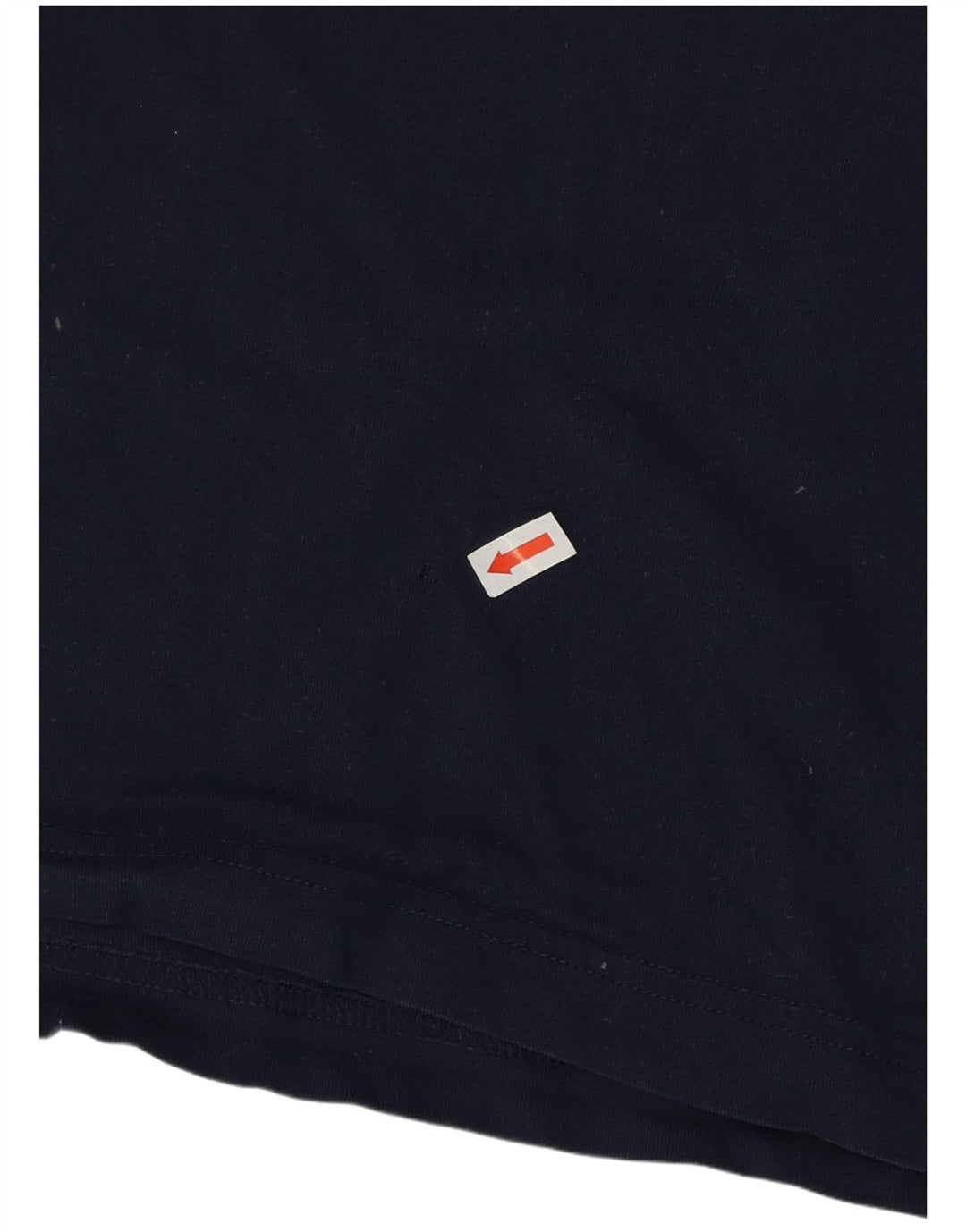 T-shirt grafica da uomo Reebok Top Large in cotone blu navy