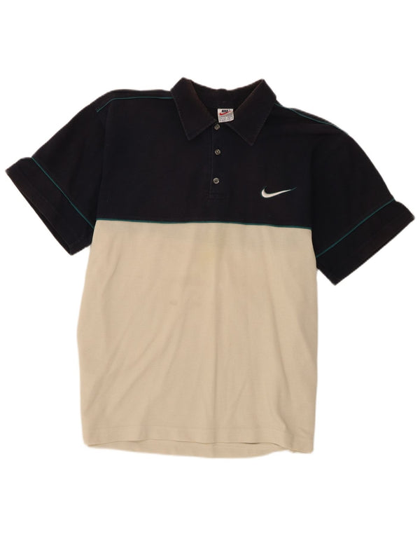 Polo Nike da uomo UK 47/48 2XL blu navy color block