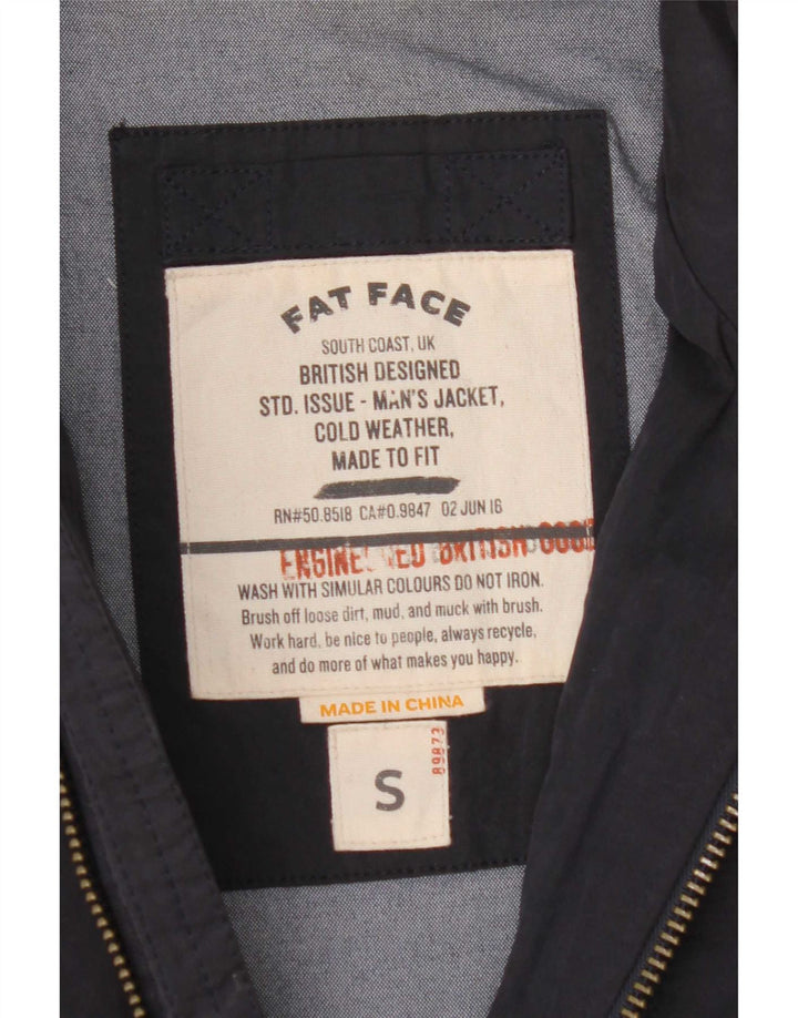 Giacca utility da uomo Fat Face UK 36 Small Cotone blu navy