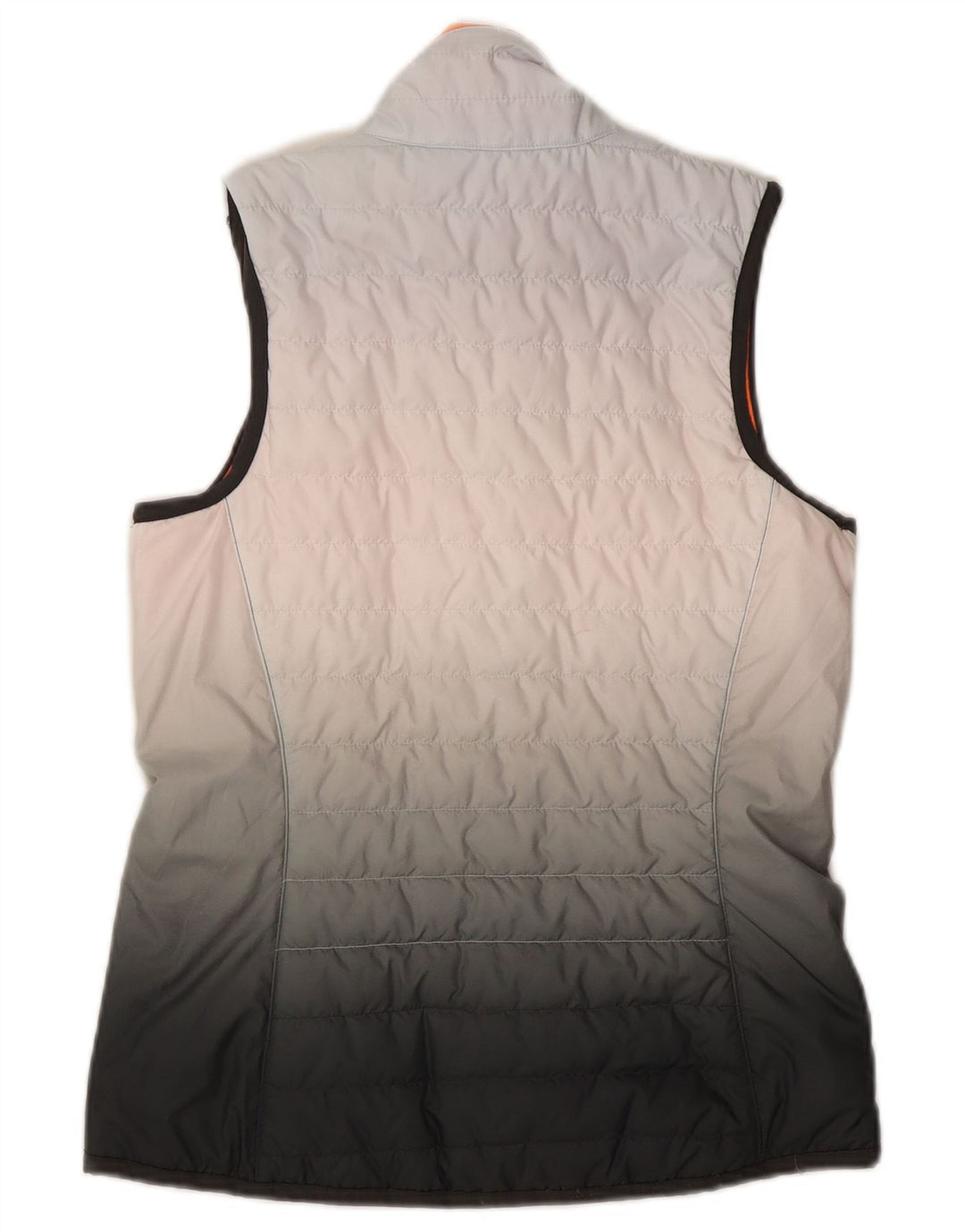 Gilet reversibile da donna Nike UK 10 Small arancione poliestere