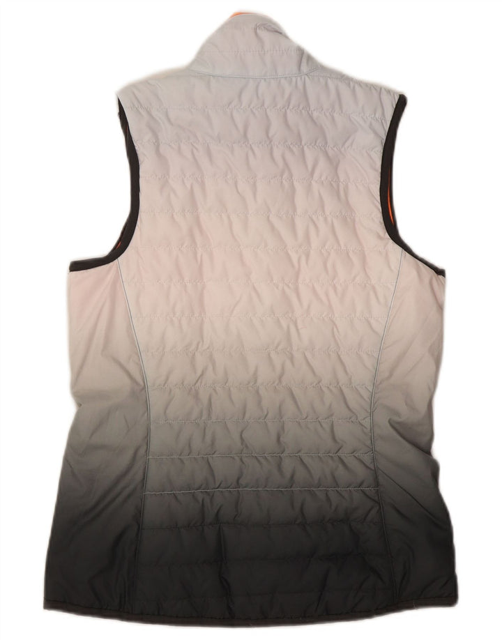 Gilet reversibile da donna Nike UK 10 Small arancione poliestere