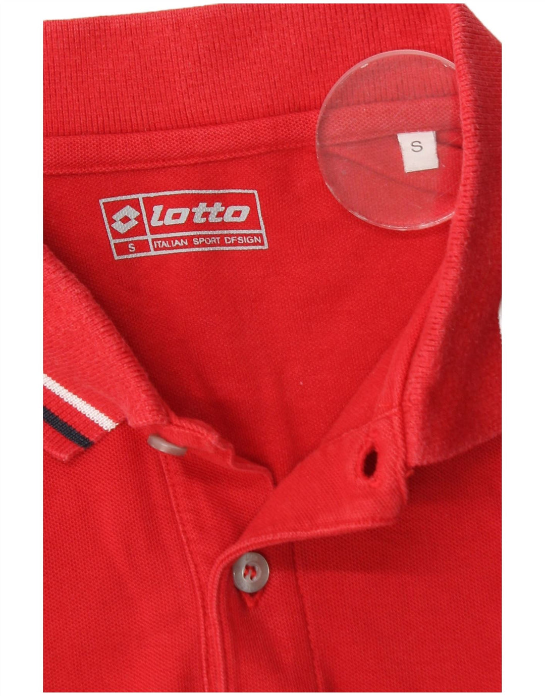 Polo da uomo Lotto piccola rossa