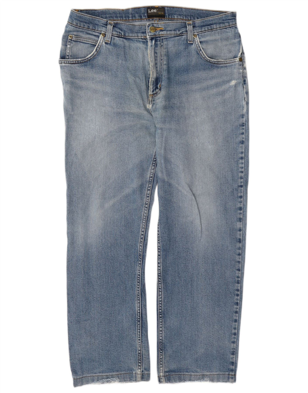 Jeans dritti da uomo Lee Brooklyn W36 L27 cotone blu