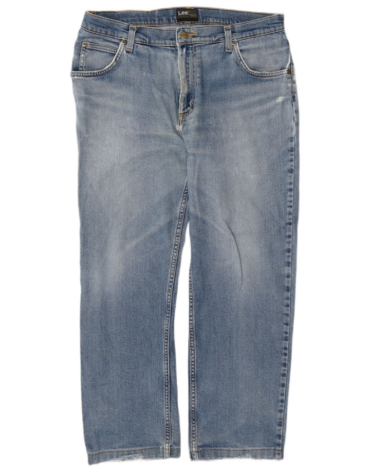 Jeans dritti da uomo Lee Brooklyn W36 L27 cotone blu