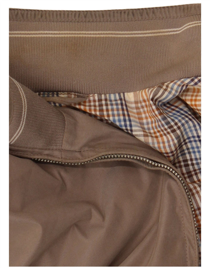 Giubbotto bomber da uomo Marks & Spencer UK 40 Large Marrone Poliestere