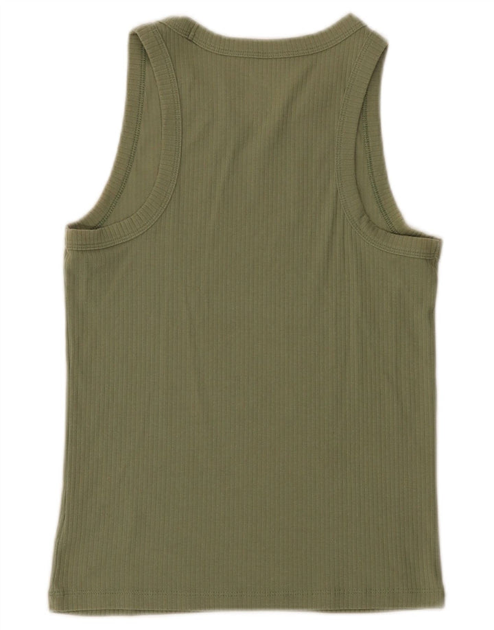 Canotta da donna Gap UK 8 piccola in cotone kaki