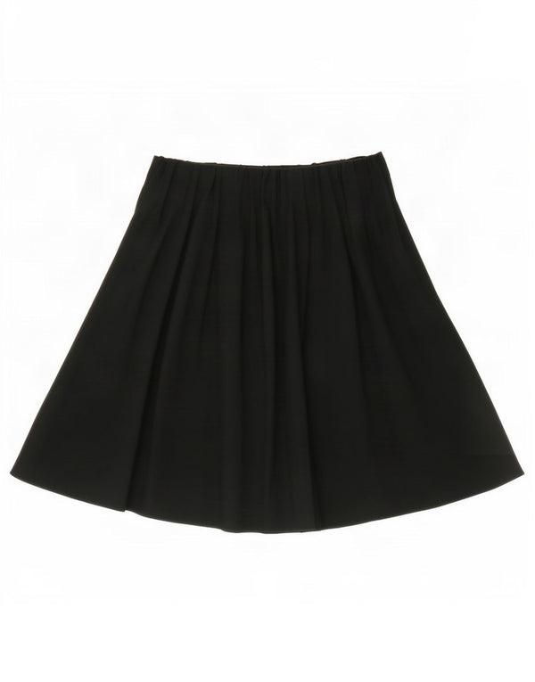 Gonna a pieghe Zara da donna piccola W26 in viscosa verde