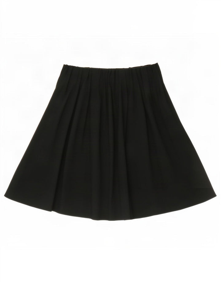 Gonna a pieghe Zara da donna piccola W26 in viscosa verde