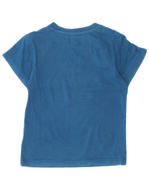 Maglietta grafica da ragazzo Adidas Top 4-5 anni piccola blu