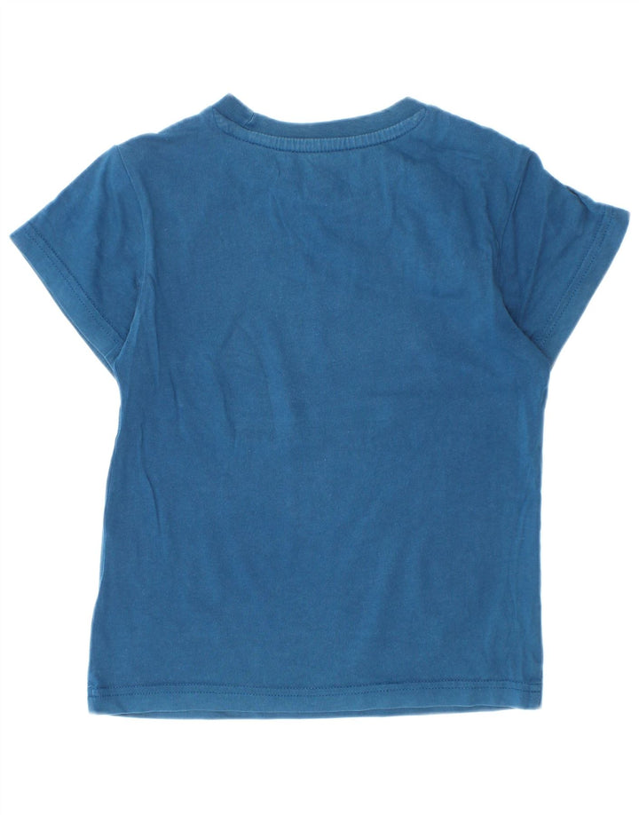 Maglietta grafica da ragazzo Adidas Top 4-5 anni piccola blu