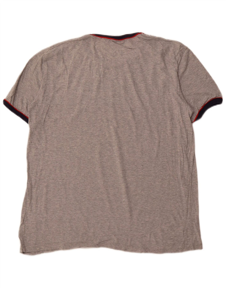 T-shirt da donna FILA Top UK 18 XL cotone a righe grigie