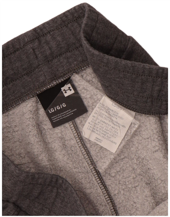 Pantaloni da tuta da uomo Under Armour di grandi dimensioni in cotone grigio screziato