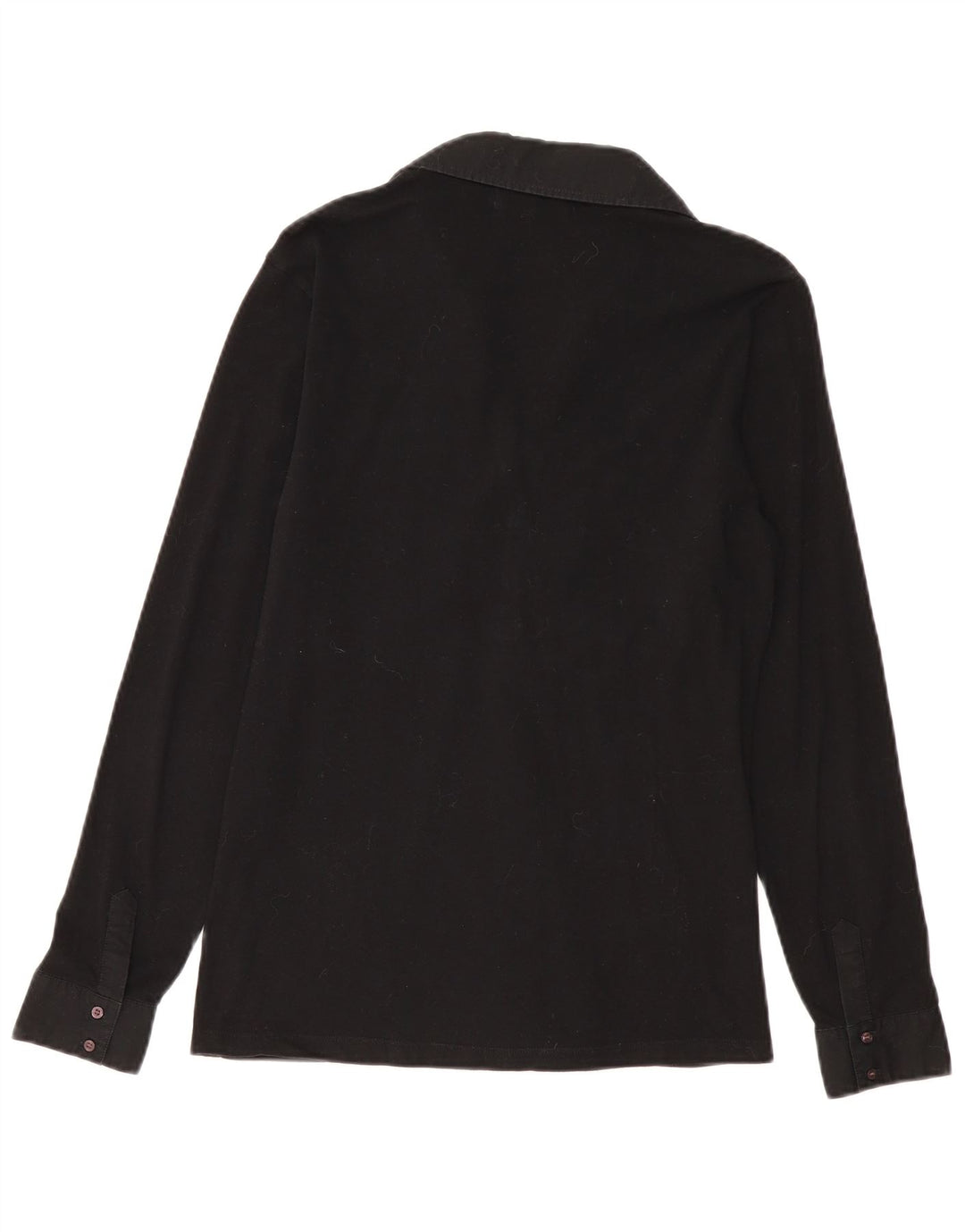 Polo da donna a maniche lunghe MARINA MILITARE UK 18 XL cotone nero