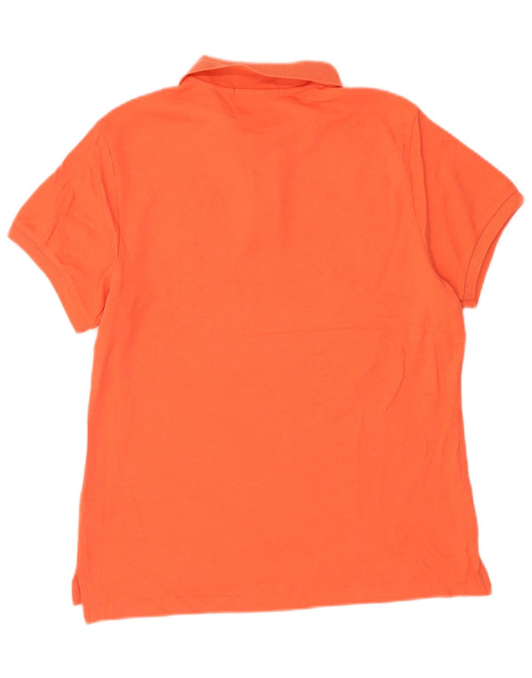 Polo da uomo Ralph Lauren XL in cotone arancione