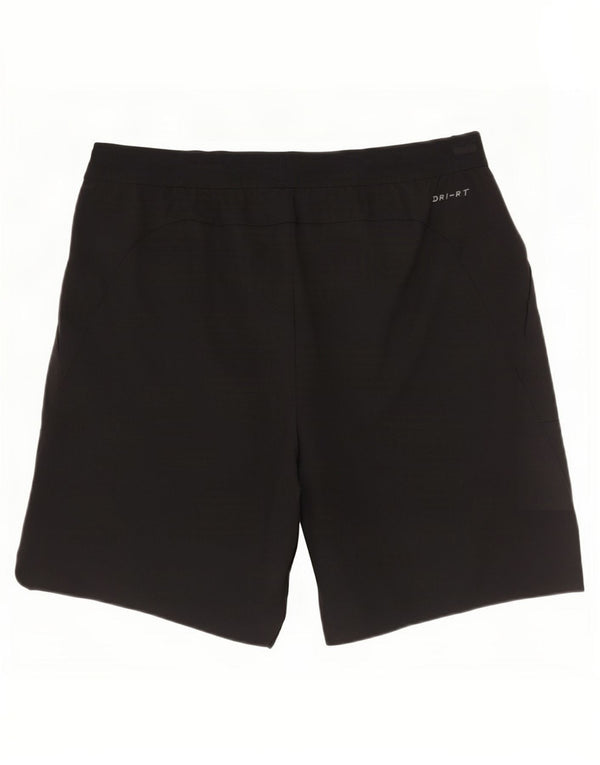 Nike Mens Dri Fit Cargo Sport Shorts Medium Black Polyester
