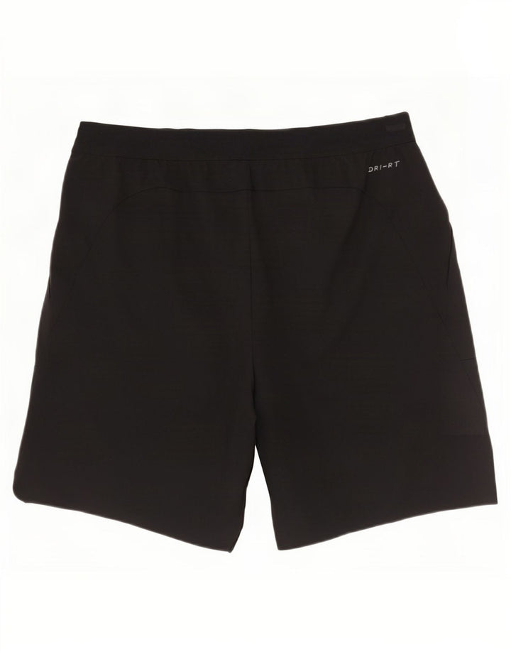Pantaloncini sportivi Nike Dri Fit Cargo da uomo, poliestere nero medio