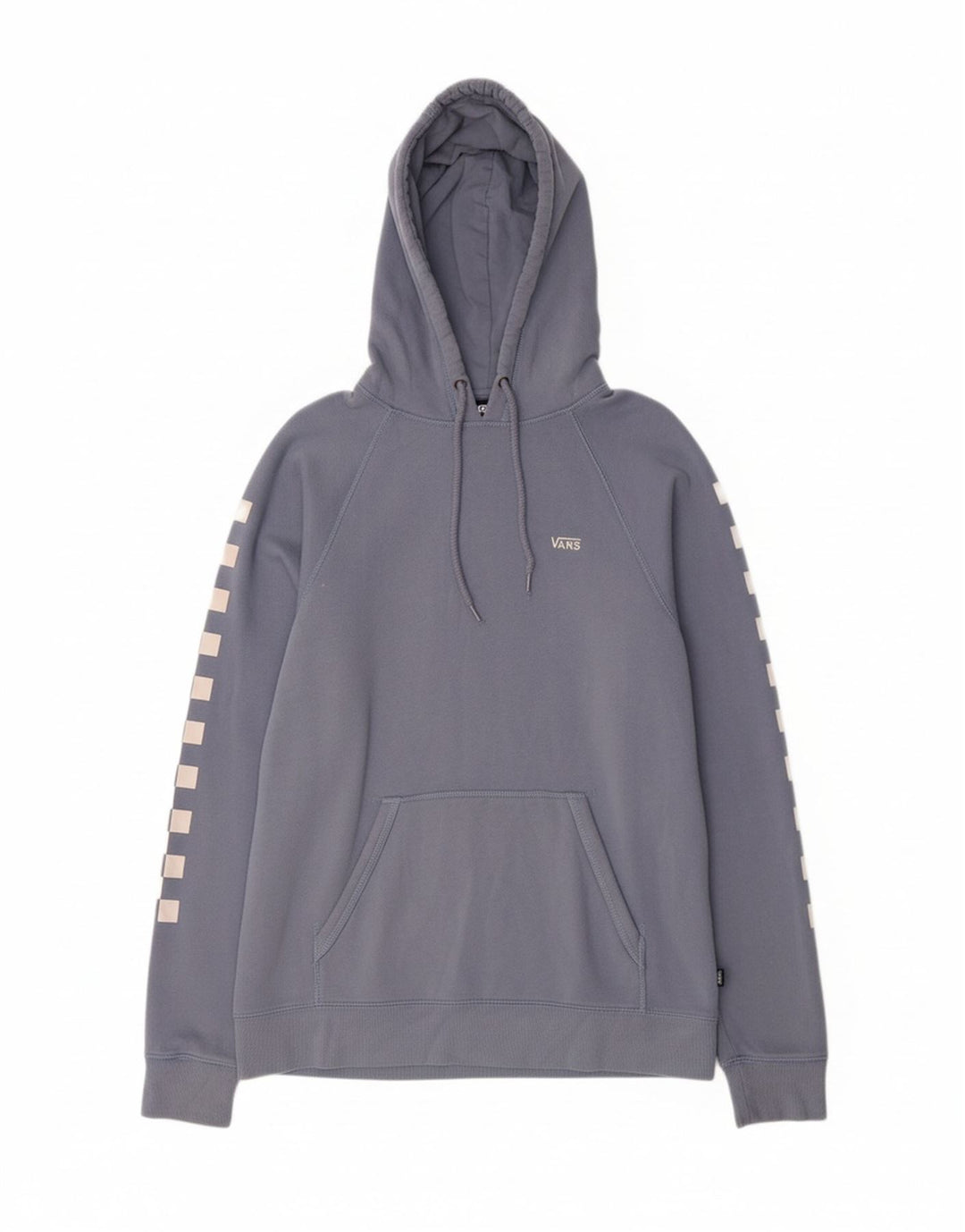 VANS Mens Versa Graphic Hoodie Jumper Small Blue Geometric