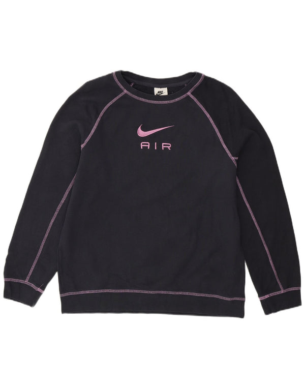 Felpa Nike Bambina Nike Air Graphic Felpa 13-14 anni XL Blu Navy