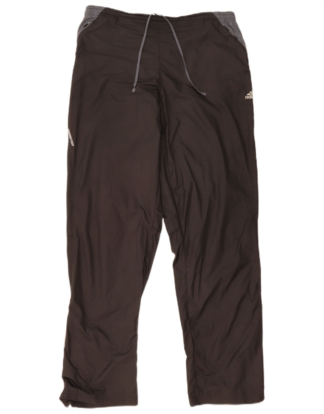 Pantaloni impermeabili Adidas Supernova da uomo, grandi, in poliestere color block nero
