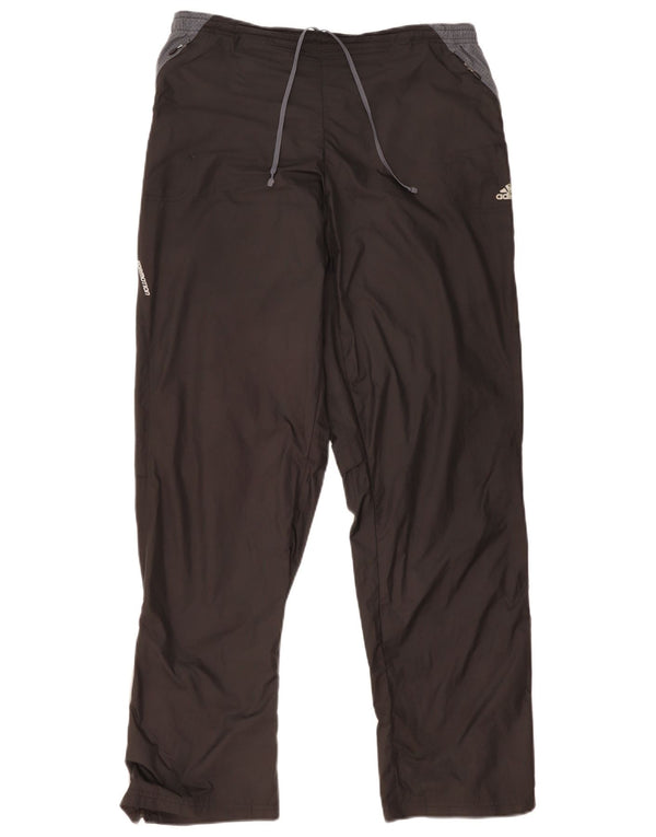 Adidas Mens Supernova Waterproof Trousers Large Black Colourblock Polyester