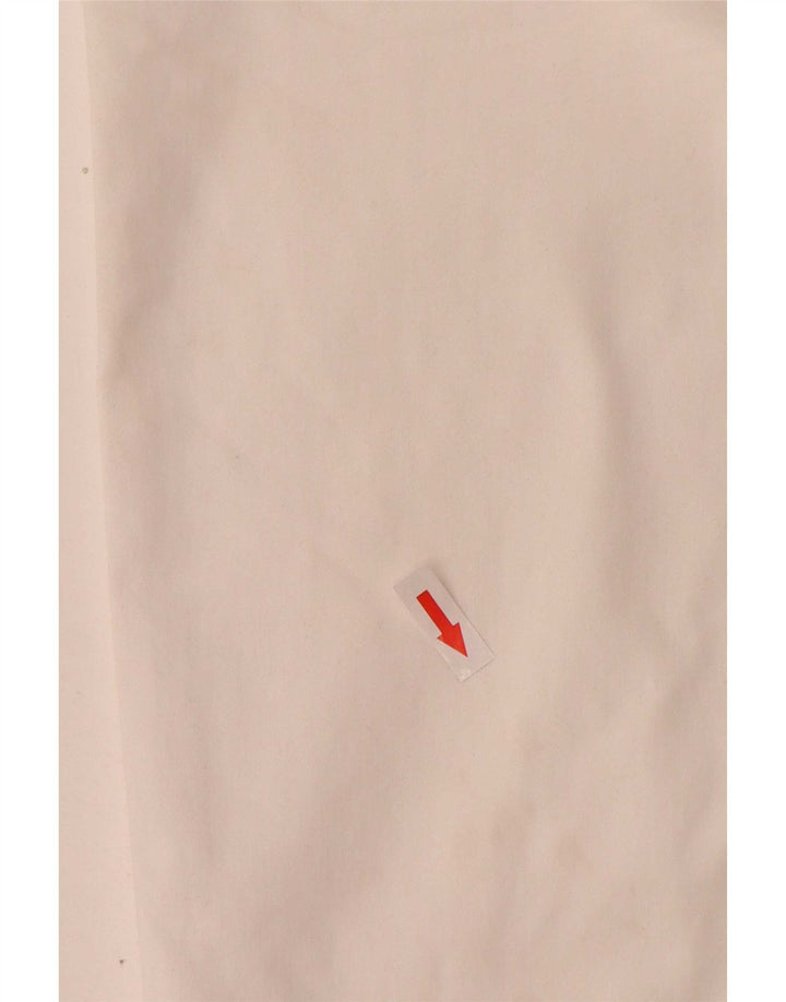 Pantaloni cropped slim da donna Guess W28 L25 cotone bianco