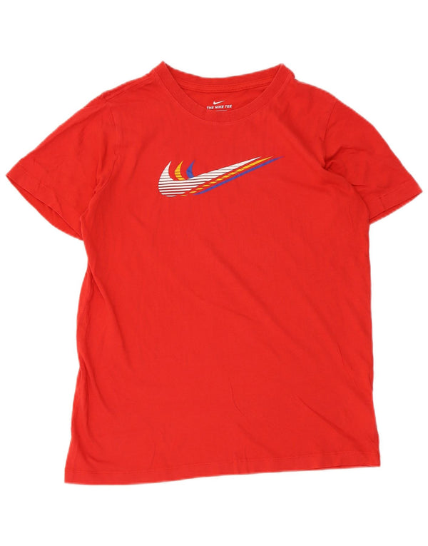 T-shirt grafica Nike per bambina 13-14 anni XL rossa in cotone