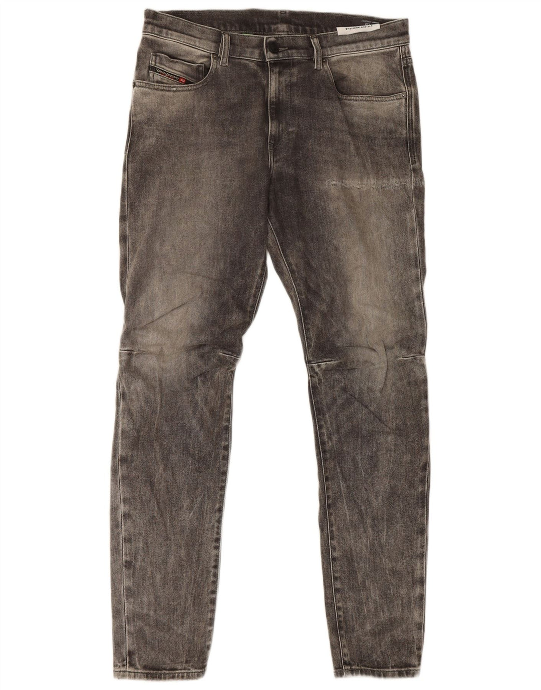 Jeans slim da uomo D-Strukt Diesel W32 L32 cotone grigio