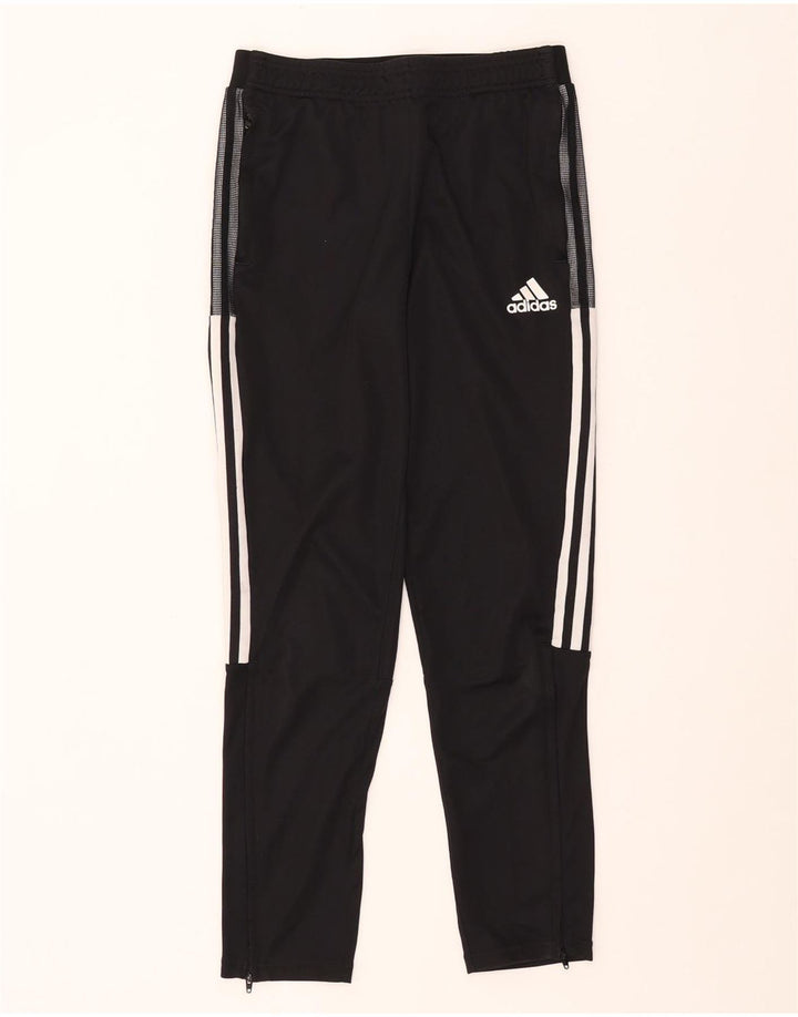 Pantaloni della tuta ADIDAS Aeroready da bambino 13-14 anni in poliestere nero