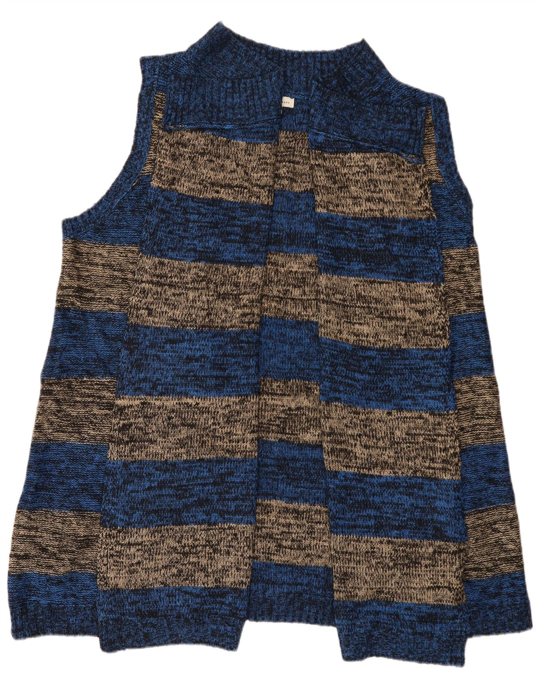 Maglione cardigan senza maniche da donna Marks & Spencer UK 14 Blu medio