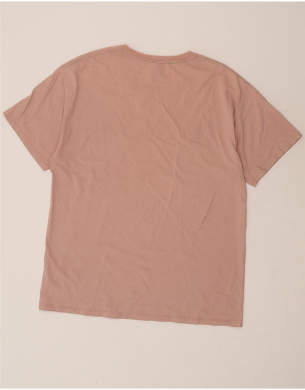 T-shirt grafica da uomo Champion Top grande rosa