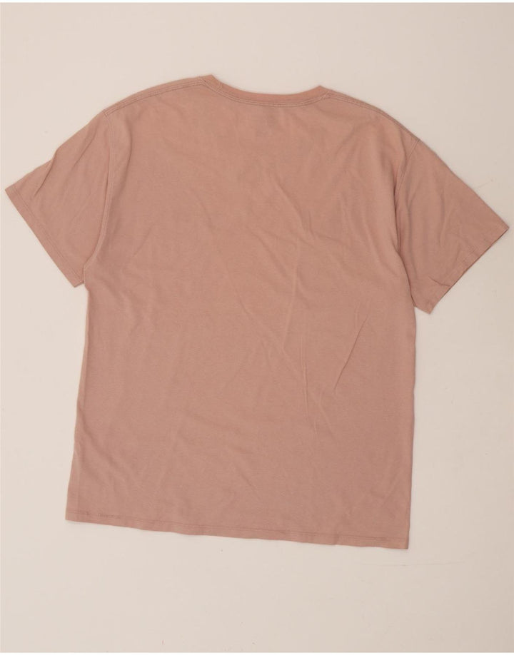 T-shirt grafica da uomo Champion Top grande rosa